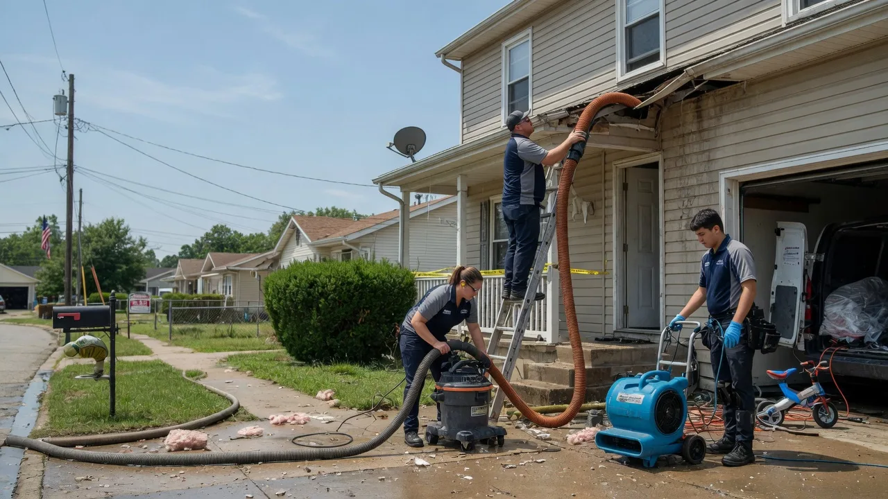 Water Damage Restoration in Frankfort, IN near me